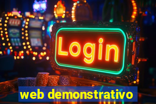 web demonstrativo